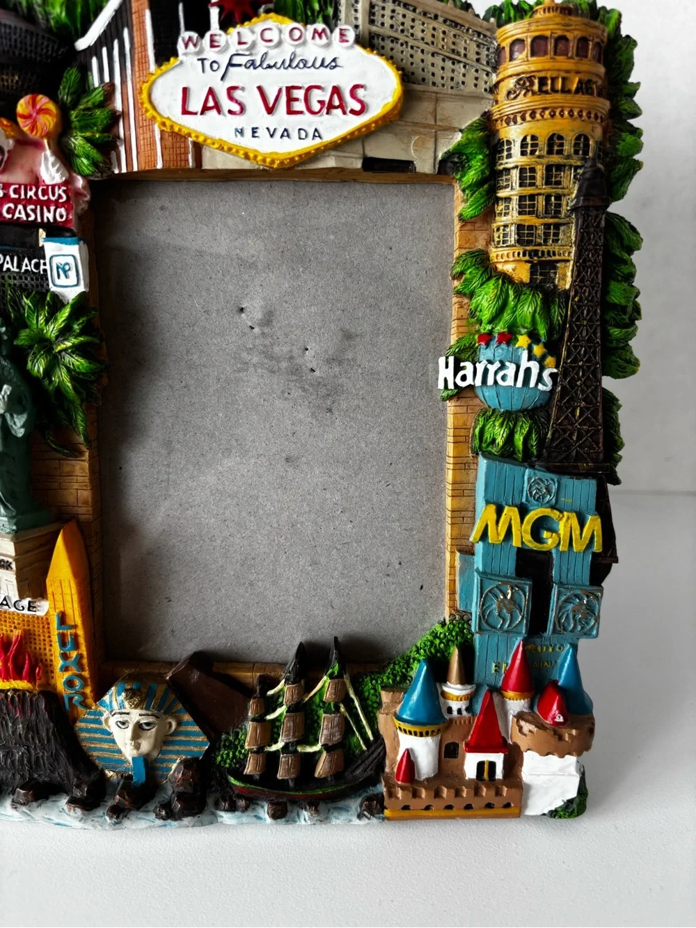 Las Vegas 3D Resin Picture Souvenir Frame  4